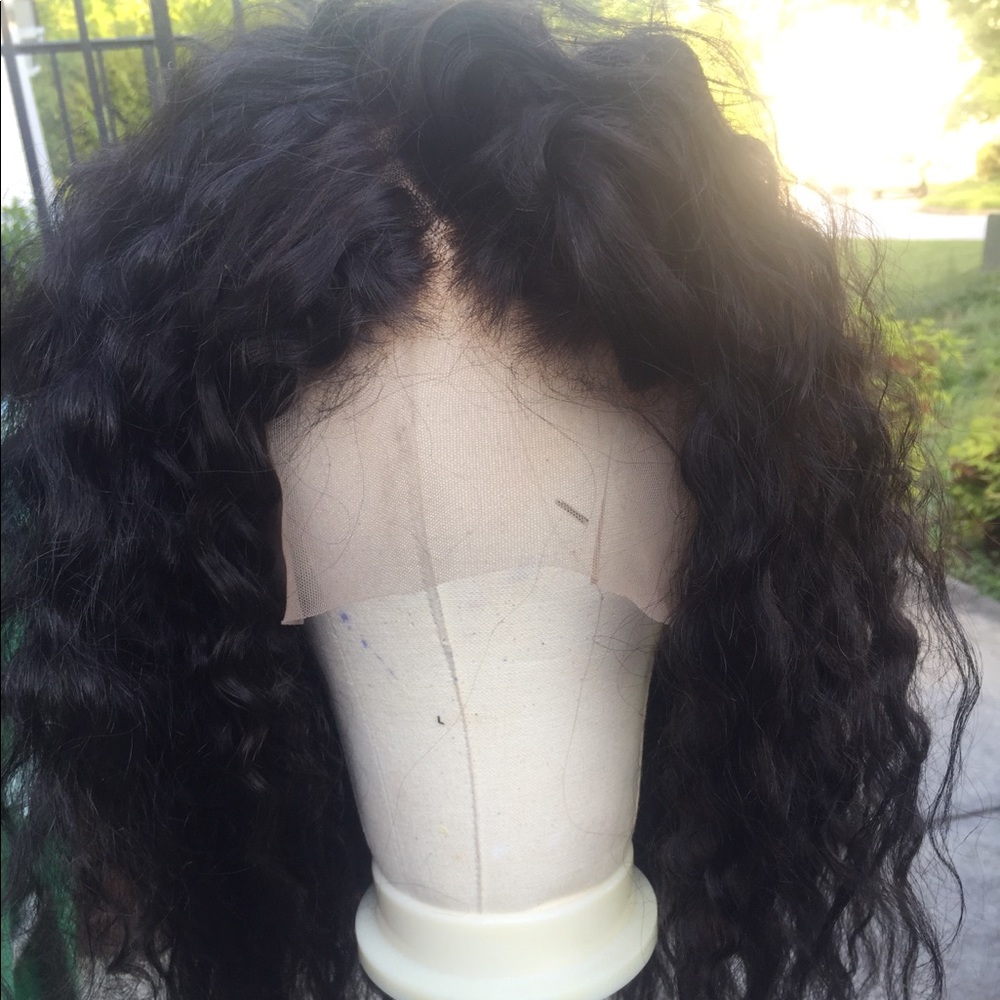 Raw Indian hair custom unit